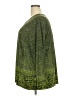 Rafael 100% Polyester Green Long Sleeve Blouse Size 3X - photo 5