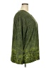 Rafael 100% Polyester Green Long Sleeve Blouse Size 3X - photo 4