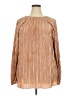 Emery Rose 100% Polyester Gold Tan Long Sleeve Blouse Size 3X - photo 1
