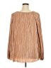 Emery Rose 100% Polyester Gold Tan Long Sleeve Blouse Size 3X - photo 2