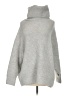 Zara Gray Turtleneck Sweater Size S - photo 1