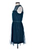 Xhilaration 100% Polyester Blue Cocktail Dress Size XS - photo 5