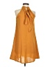 Shein 100% Polyester Orange Casual Dress Size 2 - photo 1