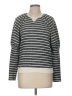 Saylor Stripes Gray Pullover Sweater Size M - photo 1
