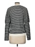 Saylor Stripes Gray Pullover Sweater Size M - photo 2
