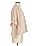 Express 100% Polyester Tan 3/4 Sleeve Blouse Size S - photo 4