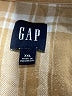 Gap 100% Cotton Plaid Tan 3/4 Sleeve Button-Down Shirt Size XXL - photo 7