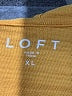 Ann Taylor LOFT 100% Cotton Yellow Pullover Sweater Size XL - photo 7