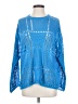 Unbranded 100% Polyester Blue Pullover Sweater Size S - photo 1