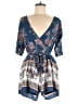 Trixxi Paisley Blue Romper Size M - photo 1