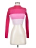 Shein 100% Polyester Color Block Pink Turtleneck Sweater Size S - photo 1