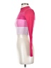 Shein 100% Polyester Color Block Pink Turtleneck Sweater Size S - photo 5