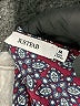 Just Fab Blue Long Sleeve Blouse Size M - photo 7