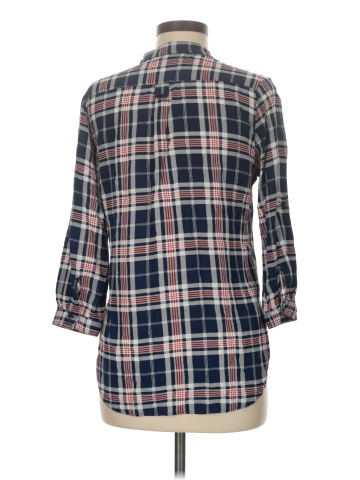 Fun2Fun 3/4 Sleeve Button-Down Shirt (view 2)