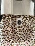 Unbranded Animal Print Tan 3/4 Sleeve Blouse Size L - photo 7