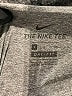 Nike 100% Polyester Gray Active T-Shirt Size S - photo 7