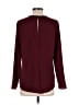 Le Chateau 100% Polyester Burgundy Long Sleeve Blouse Size S - photo 2