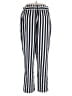 Vero Moda 100% Polyester Stripes Silver Casual Pants Size XL - photo 2