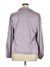 Eclair Purple Long Sleeve Blouse Size XL - photo 2