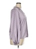 Eclair Purple Long Sleeve Blouse Size XL - photo 4