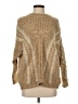 Ecote Metallic Tan Pullover Sweater Size S - photo 1