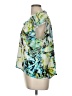 Calvin Klein 100% Polyester Green Short Sleeve Blouse Size M - photo 5