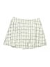 Shein 100% Polyester Argyle Ivory Skort Size L - photo 2