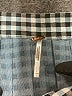 Free People Checkered-gingham Blue Casual Skirt Size 0 - photo 3