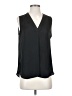Vince Camuto 100% Polyester Black Sleeveless Blouse Size S - photo 1