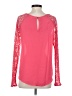 Sugar Rain 100% Polyester Pink Long Sleeve Top Size S - photo 2