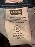 Levi's Solid Blue Jeans Size 5 - photo 4