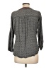 Daniel Rainn 100% Rayon Gray 3/4 Sleeve Blouse Size L - photo 2