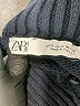 Zara 100% Cotton Blue Fleece Size S - photo 6