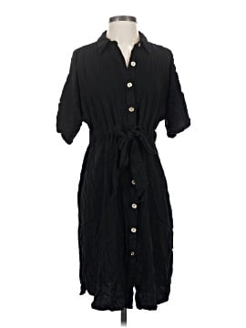 sweater with black dress Romee Sweater Dress in Black- Plus (2X,3X) Black / 3X main image 1