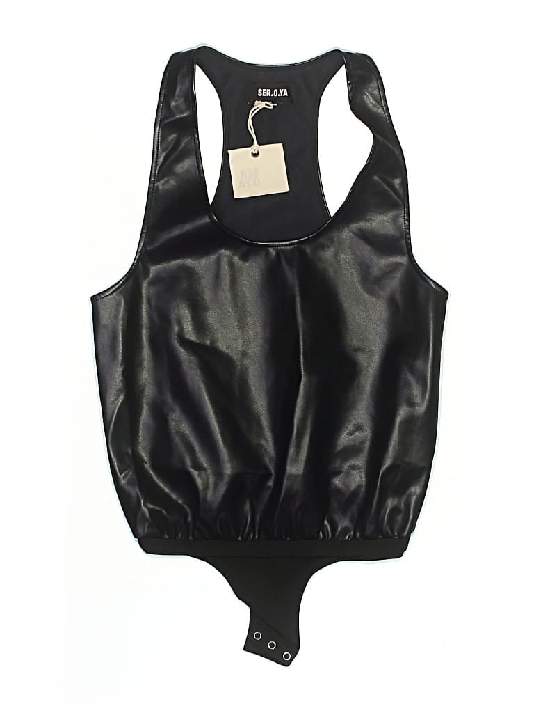 Pre-owned Ser.o.ya Bodysuit In Black