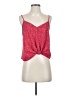Lush Red Sleeveless Top Size S - photo 1