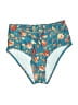Unbranded Floral Blue Swimsuit Bottoms Size S - photo 1