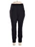Shein Curve Solid Black Active Pants Size 16 Plus (2) - photo 1