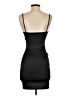 Glare Solid Black Cocktail Dress Size S - photo 2