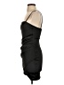 Glare Solid Black Cocktail Dress Size S - photo 5
