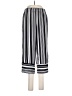 Alex & Olivia Stripes Silver Casual Pants Size M (petite) - photo 1