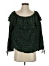 MICHAEL Michael Kors 100% Polyester Green 3/4 Sleeve Blouse Size S (estimated) - photo 1