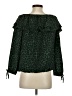 MICHAEL Michael Kors 100% Polyester Green 3/4 Sleeve Blouse Size S (estimated) - photo 2