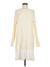 Angashion 100% Polyester Ivory Casual Dress Size M - photo 1