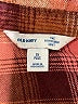 Old Navy Plaid Brown 3/4 Sleeve Button-Down Shirt Size 3X - photo 7