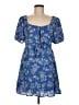 Sienna Sky 100% Polyester Paisley Blue Casual Dress Size M - photo 1