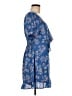 Sienna Sky 100% Polyester Paisley Blue Casual Dress Size M - photo 4