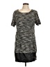 Assorted Brands Chevron-herringbone Gray Casual Dress Size L - photo 1