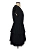 Point Sur 100% Polyester Solid Black Casual Dress Size 2 - photo 4