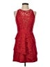 BCBGMAXAZRIA Red Cocktail Dress Size 2 - photo 1